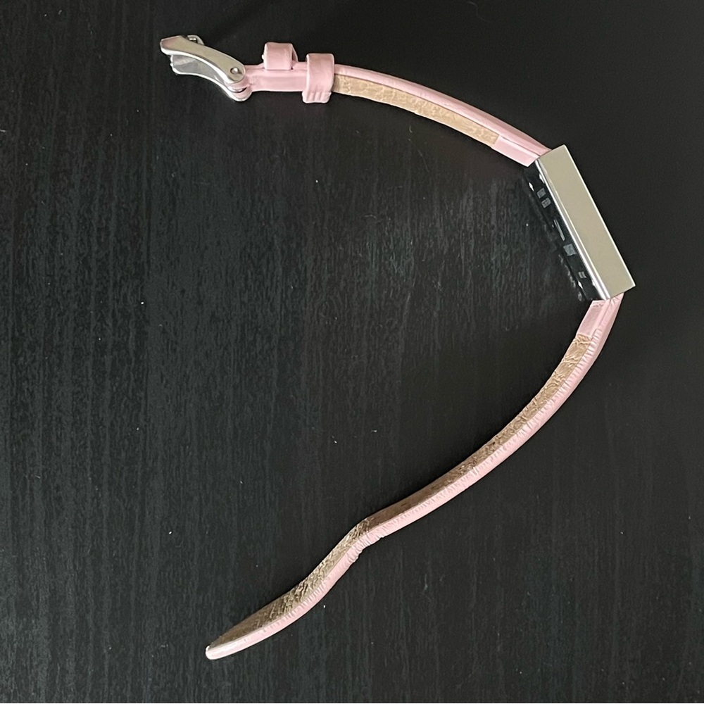 Swarovski Women's Watch Crystal Accents Light Pink Strap Vintage - Picture 4 of 14